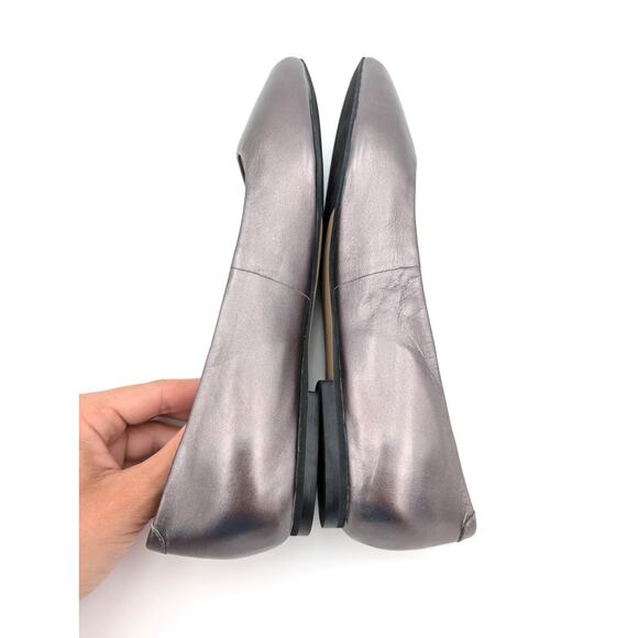 Trotters Signature Dressy Comfort Ballet Flats Silver Women's Size US8N EU39 - Picture 6 of 13